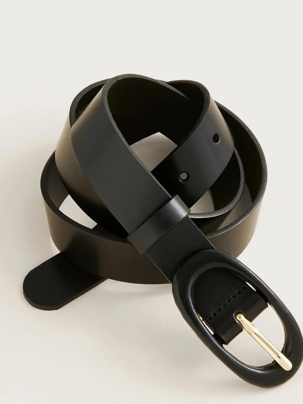 J. Crew Tonal Mid Belt In Leather